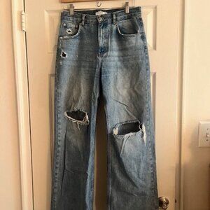 Distressed PULL&BEAR jeans